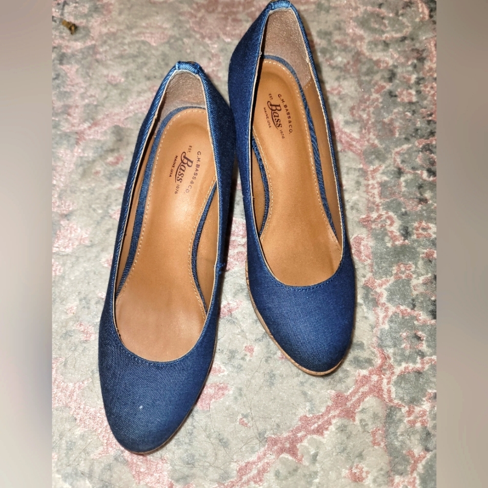 Blue Jean Wedges worn a couple of times